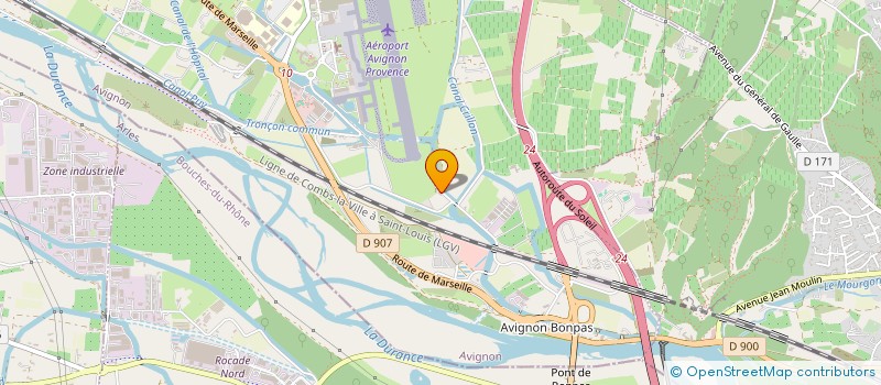 localisation de l'entreprise MONSIEUR PIERRE DURBESSON  AVIGNON