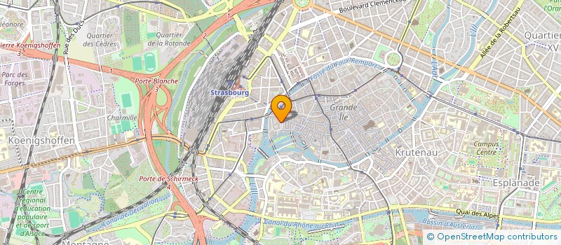 localisation de l'entreprise MONSIEUR PIERRE DUREN à STRASBOURG