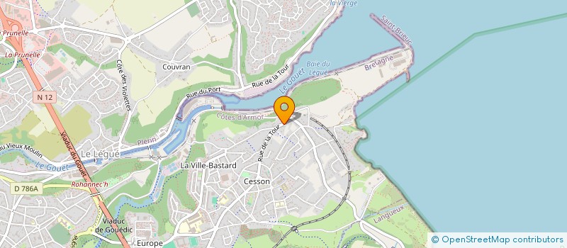 localisation de l'entreprise MONSIEUR PIERRE DURIEUX à SAINT-BRIEUC