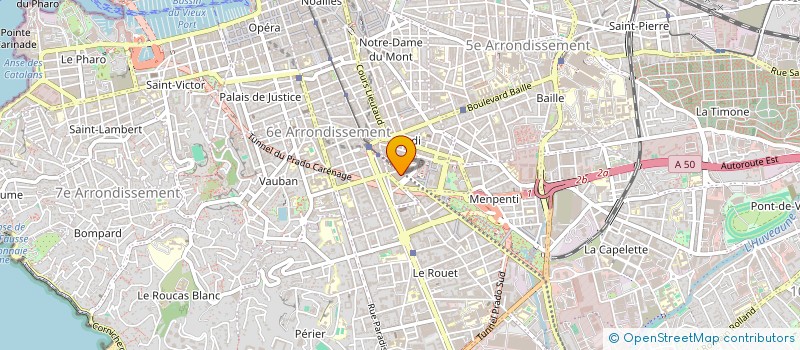 localisation de l'entreprise MONSIEUR PIERRE DURIEUX à MARSEILLE