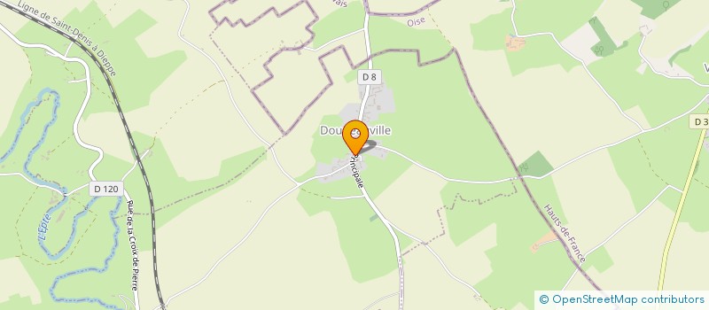 localisation de l'entreprise MONSIEUR PIERRE DURIEZ  DOUDEAUVILLE