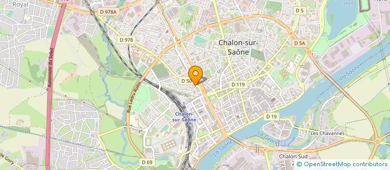 localisation de l'entreprise MONSIEUR PIERRE DUSSAP à CHALON-SUR-SAONE