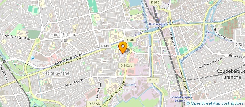 localisation de l'entreprise MONSIEUR PIERRE DUSSART à DUNKERQUE