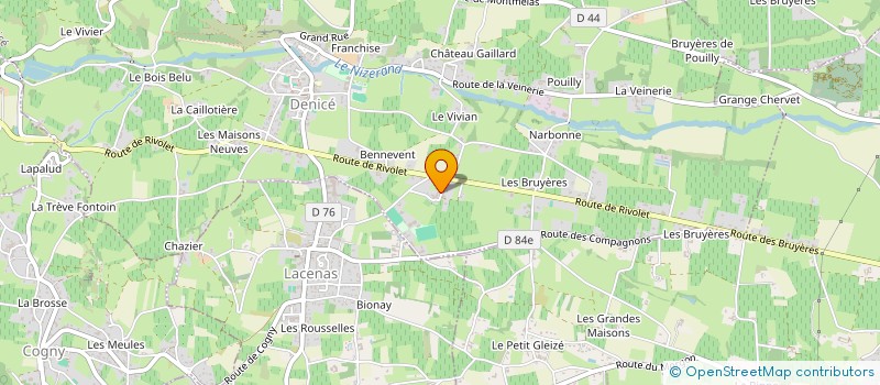 localisation de l'entreprise MONSIEUR PIERRE DUSSIEAUX à DENICE