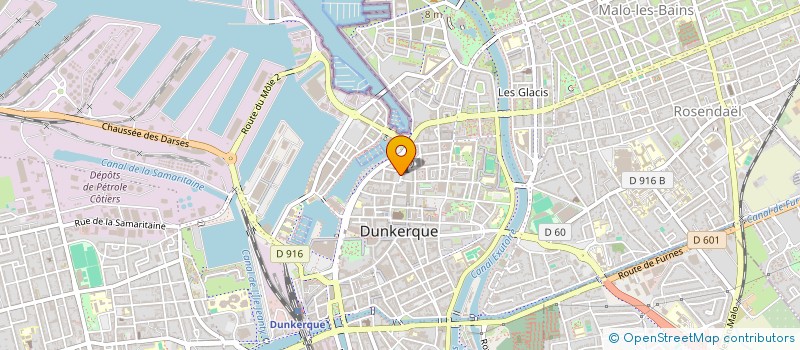 localisation de l'entreprise MONSIEUR PIERRE DUTOY à DUNKERQUE