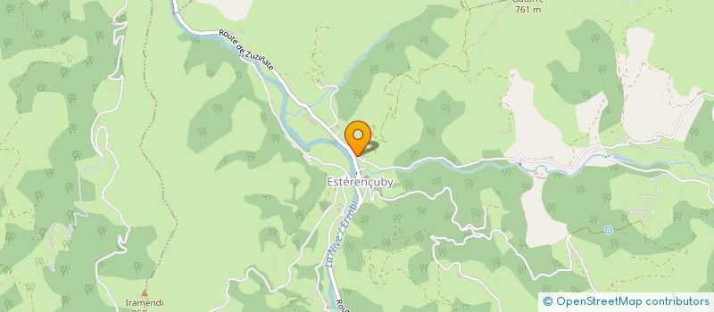 localisation de l'entreprise MONSIEUR PIERRE DUTREY  MENDIVE