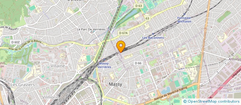 localisation de l'entreprise MONSIEUR PIERRE DUVAL à ANTONY