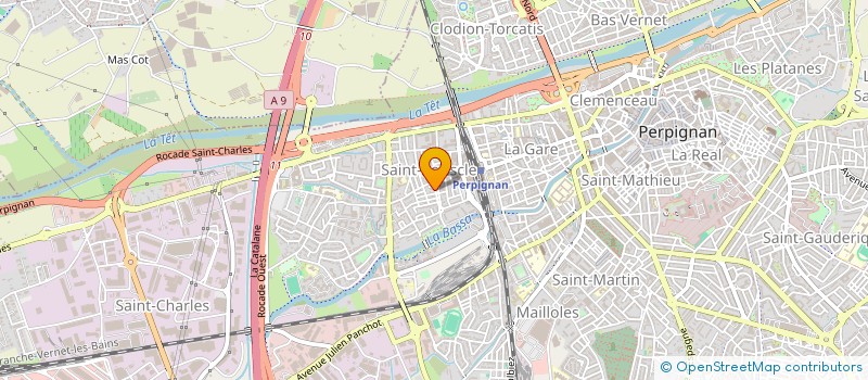 localisation de l'entreprise MONSIEUR PIERRE DUVAUT  PERPIGNAN