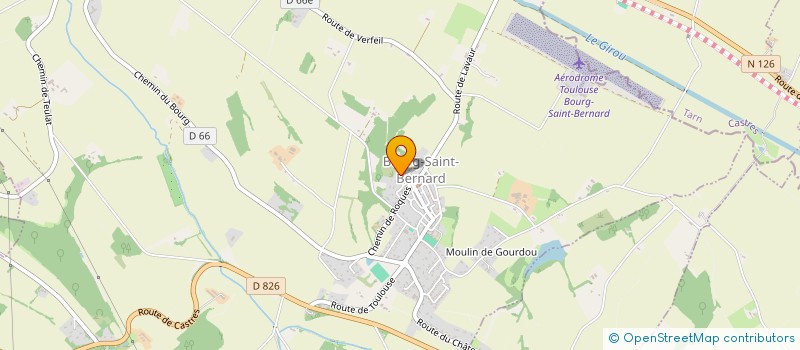 localisation de l'entreprise MONSIEUR PIERRE DUVERNOY  BOURG-SAINT-BERNARD