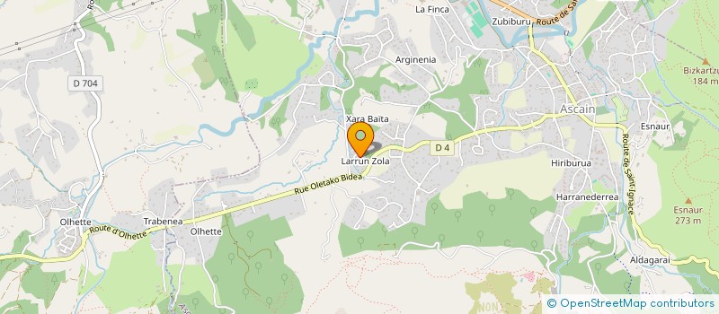 localisation de l'entreprise MONSIEUR PIERRE ECHEVESTE  SARE