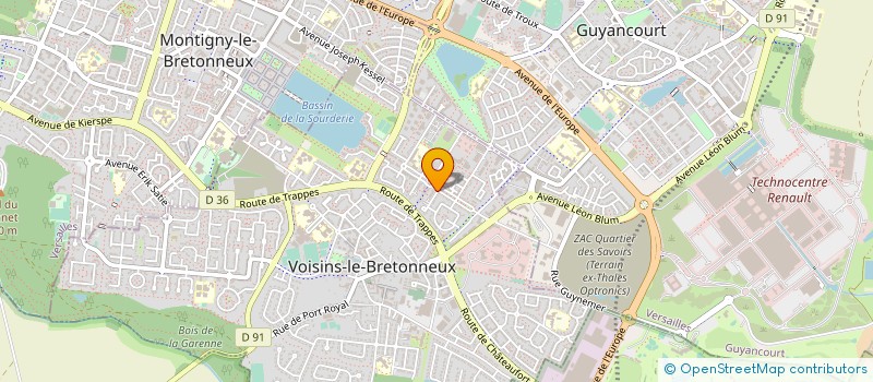 localisation de l'entreprise MONSIEUR PIERRE EDJOUR à VOISINS-LE-BRETONNEUX