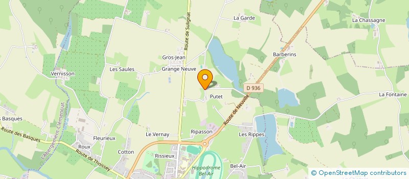 localisation de l'entreprise MONSIEUR PIERRE EDOUARD FEDRY à CHATILLON-SUR-CHALARONNE