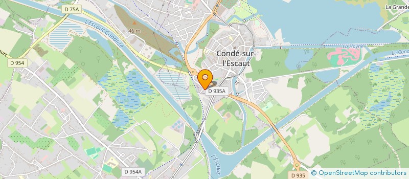 localisation de l'entreprise MONSIEUR PIERRE-EDOUARD FELIX  CONDE-SUR-L'ESCAUT