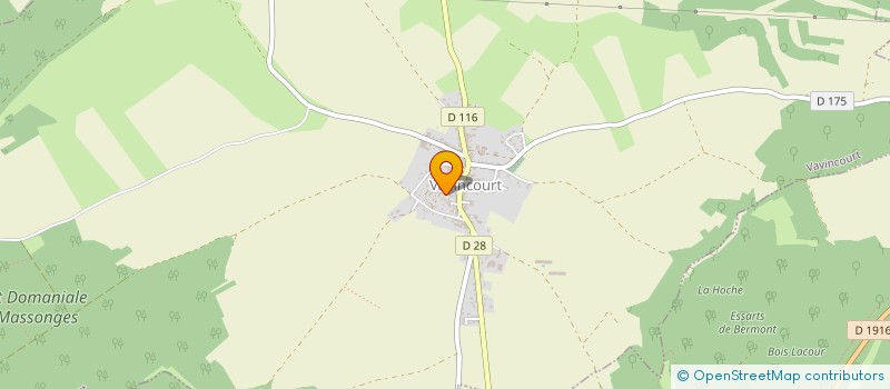 localisation de l'entreprise MONSIEUR PIERRE EDOUARD FEVEZ à VAVINCOURT
