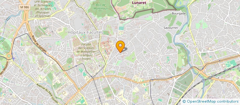 localisation de l'entreprise MONSIEUR PIERRE EDOUARD PAGA à MONTPELLIER