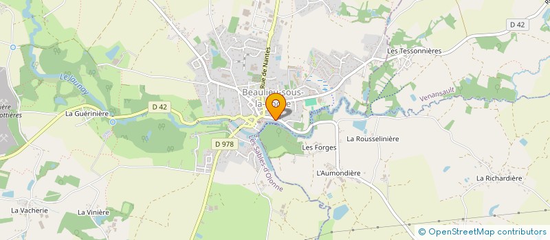 localisation de l'entreprise MONSIEUR PIERRE EDOUARD PILLENIERE à LA ROCHE-SUR-YON