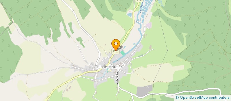 localisation de l'entreprise MONSIEUR PIERRE EDOUARD ROBQUIN  THIN-LE-MOUTIER