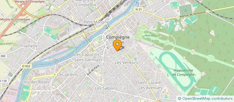 localisation de l'entreprise MONSIEUR PIERRE-EDOUARD SZYMANSKI  COMPIEGNE