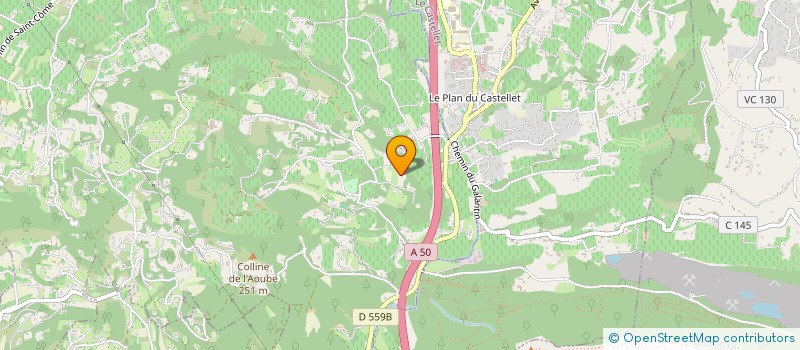 localisation de l'entreprise MONSIEUR PIERRE-EDWARD FONTAINE à LA CADIERE-D'AZUR