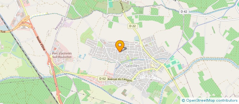 localisation de l'entreprise MONSIEUR PIERRE EGLOFF à SALEILLES