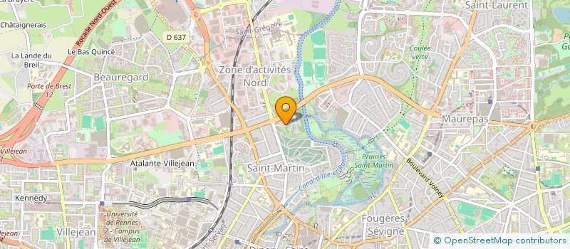 localisation de l'entreprise MONSIEUR PIERRE ELFRICK  RENNES