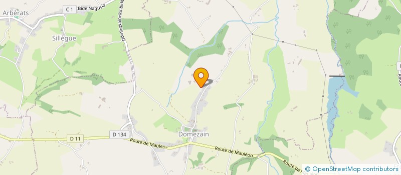 localisation de l'entreprise MONSIEUR PIERRE ELICHIRY à PAGOLLE