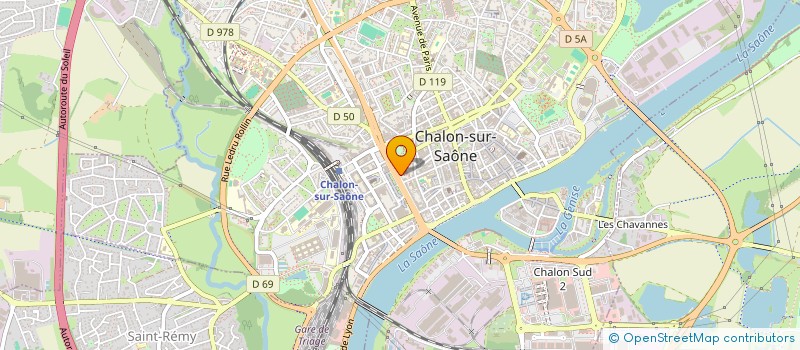 localisation de l'entreprise MONSIEUR PIERRE-ELIOT BAUMANN à CHALON-SUR-SAONE