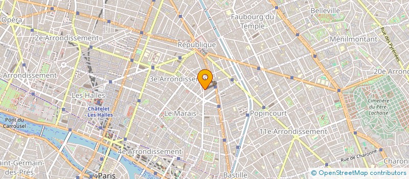 localisation de l'entreprise MONSIEUR PIERRE-ELIOTT PHELPS  PARIS