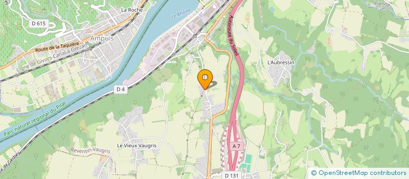 localisation de l'entreprise MONSIEUR PIERRE ELVIRA  REVENTIN-VAUGRIS