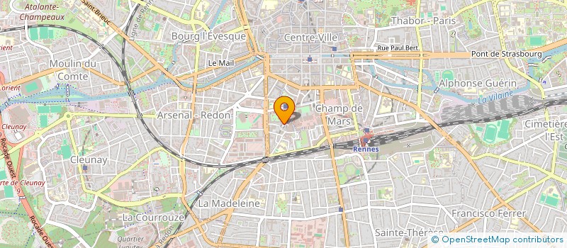 localisation de l'entreprise MONSIEUR PIERRE-EMILE GUICHARD-BRUN  RENNES