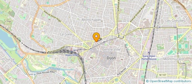 localisation de l'entreprise MONSIEUR PIERRE-EMMANUEL COURTY  DIJON