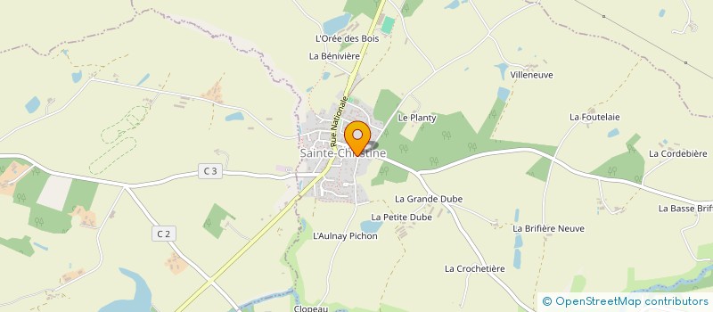 localisation de l'entreprise MONSIEUR PIERRE EMMANUEL CYPRIEN  CHEMILLE-EN-ANJOU