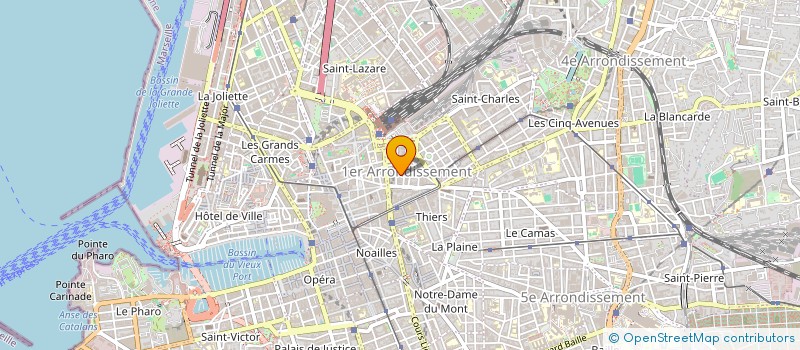 localisation de l'entreprise MONSIEUR PIERRE-EMMANUEL DAUMAS à MARSEILLE