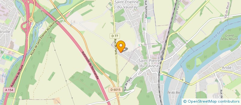 localisation de l'entreprise MONSIEUR PIERRE-EMMANUEL DUFEUILLE  SAINT-ETIENNE-DU-VAUVRAY
