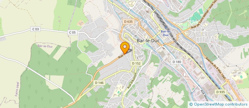 localisation de l'entreprise MONSIEUR PIERRE EMMANUEL GILLET  BAR-LE-DUC