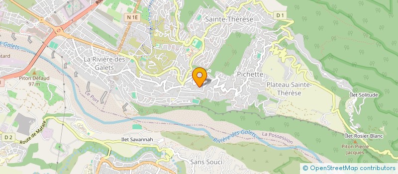 localisation de l'entreprise MONSIEUR PIERRE-EMMANUEL GUYOT  LA POSSESSION