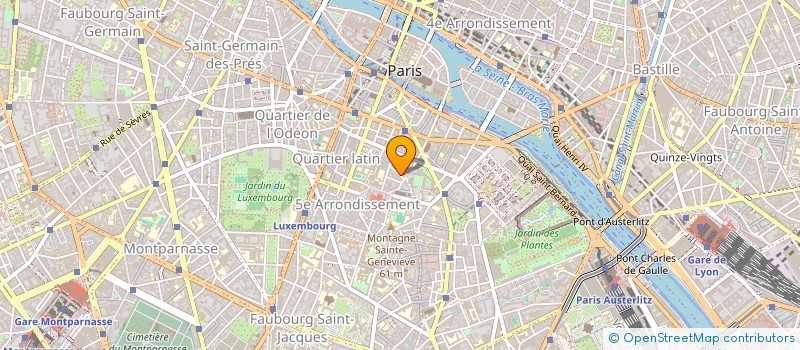 localisation de l'entreprise MONSIEUR PIERRE-EMMANUEL JUE  PARIS