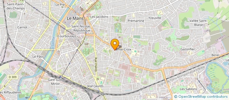 localisation de l'entreprise MONSIEUR PIERRE-EMMANUEL JULIEN à LE MANS