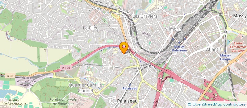 localisation de l'entreprise MONSIEUR PIERRE-EMMANUEL LANGRY  PALAISEAU