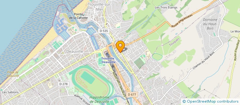 localisation de l'entreprise MONSIEUR PIERRE-EMMANUEL LAPERLE à TROUVILLE-SUR-MER