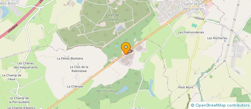 localisation de l'entreprise MONSIEUR PIERRE-EMMANUEL LEMAIRE  SAINT-MARTIN-DU-FOUILLOUX