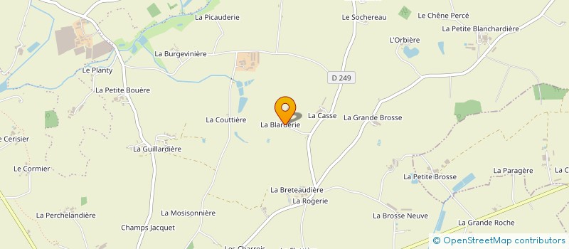 localisation de l'entreprise MONSIEUR PIERRE-EMMANUEL MAZAN à BEAUPREAU-EN-MAUGES