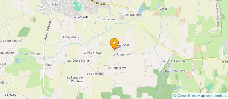 localisation de l'entreprise MONSIEUR PIERRE-EMMANUEL OGER à BREAL-SOUS-MONTFORT