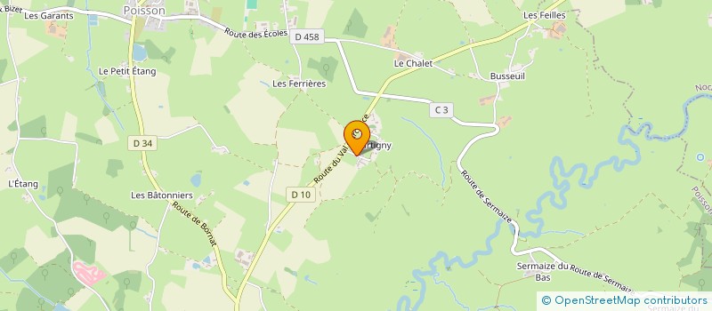 localisation de l'entreprise MONSIEUR PIERRE-EMMANUEL PAQUERIAUD  POISSON