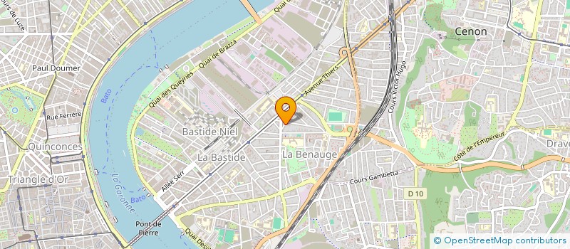 localisation de l'entreprise MONSIEUR PIERRE-EMMANUEL PEUGNET  LE TEMPLE