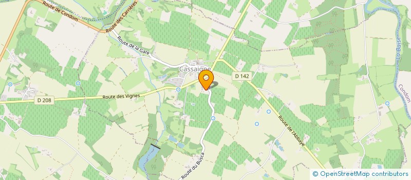 localisation de l'entreprise MONSIEUR PIERRE EMMANUEL PHILIP  CASSAIGNE