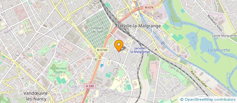 localisation de l'entreprise MONSIEUR PIERRE-EMMANUEL PHILIPPE  JARVILLE LA MALGRANGE