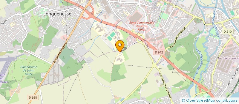 localisation de l'entreprise MONSIEUR PIERRE-EMMANUEL RIDON à BLENDECQUES