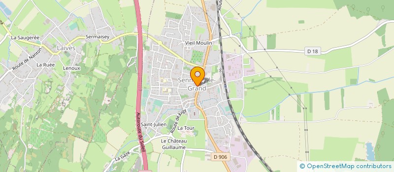 localisation de l'entreprise MONSIEUR PIERRE-EMMANUEL ROQUE  SENNECEY-LE-GRAND