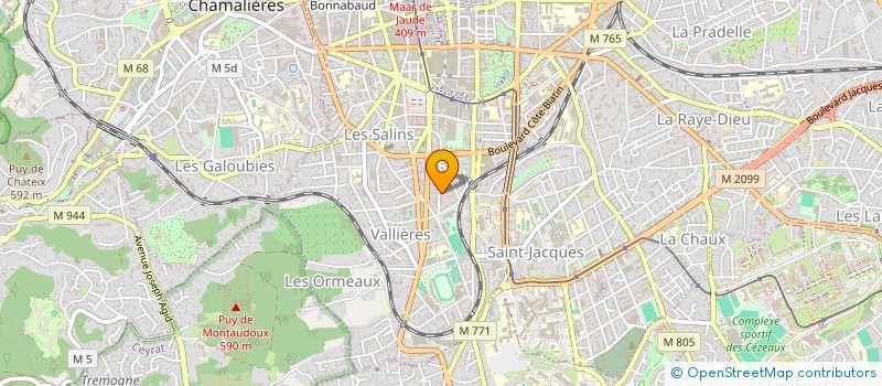 localisation de l'entreprise MONSIEUR PIERRE-EMMANUEL SERINDAS  CLERMONT-FERRAND